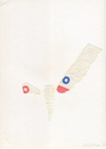 Senza titolo, 1980 Collage on paper, 30 x 21 cm